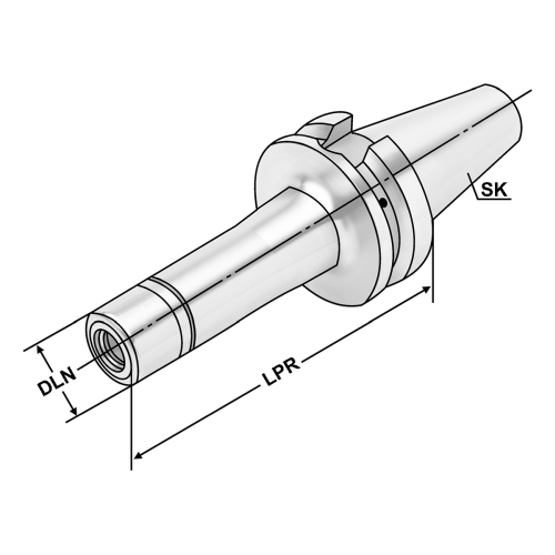 Spannfutter BT 30-1/10-60 KPS10 JIS B 6339 (MAS-BT) AD