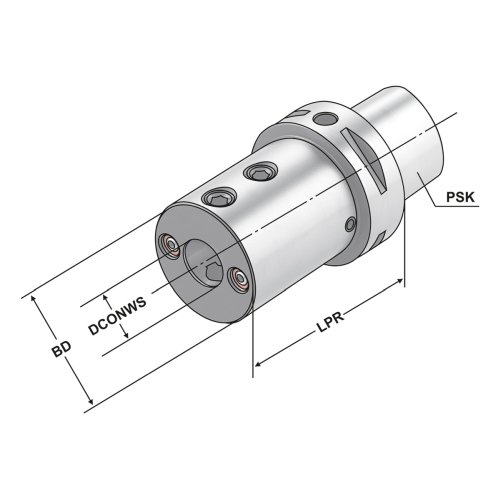 Bohrstangenhalter PSK 63-32-90 ISO 26623