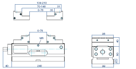 Kesel Zentrischspanner Synchroline Zentrisch Skizze