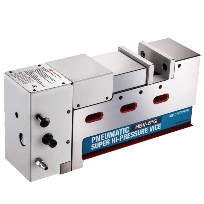 pneumatischer Schraubstock extra hoch HBV-6G