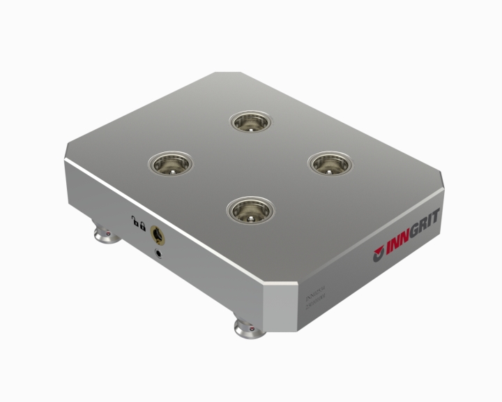 INNGRIT Adapterplatte, rechteckig, 96x52, 116x150x27mm, 52x52, ohne Ausblasfunktion