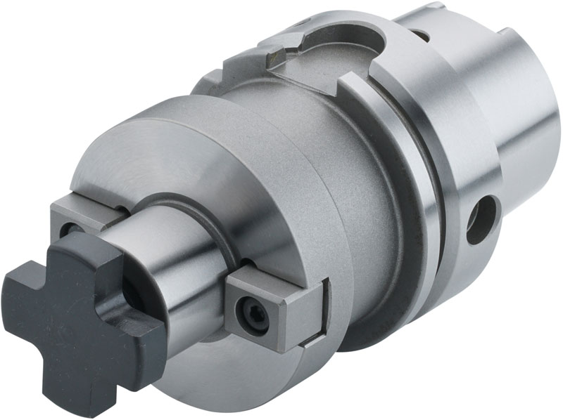 Schüssler Messerkopfaufnahme HSK-A80, A=50 mm, Drm. 27 mm, Nr. 608005-03