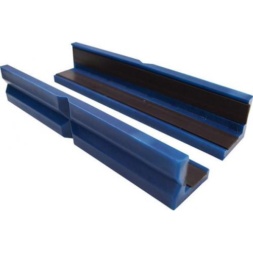 Magnet-Schonbacke, Kunststoff, glatt und mit Prisma für BB 125 mm M-125