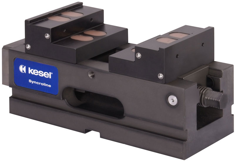 Kesel 5-Achs-Schraubstock, Zentrischspanner BB = 100 mm syncroline-zentrisch