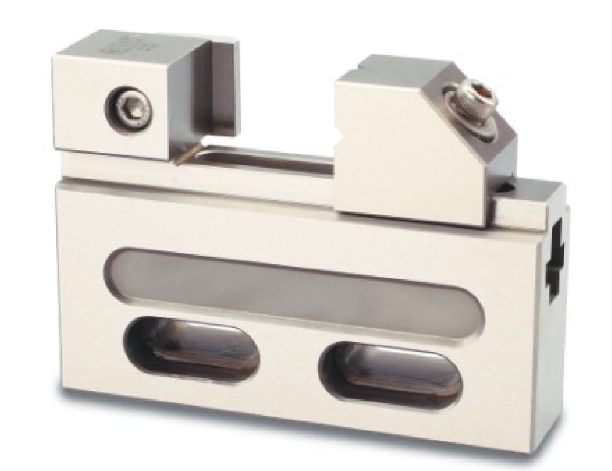 Erodierschraubstock flach, rostfrei Spannweite = 50 mm WPV50