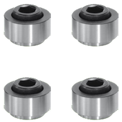 Kesel Gripper für 5-Achs Schraubstock, glatt, Drm. 29 x 19 mm  Nr. h19-glatt