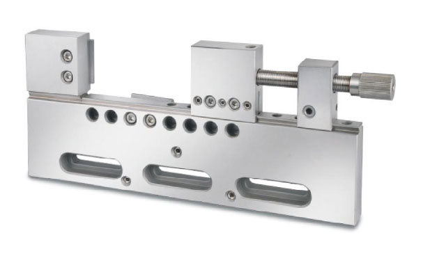 Erodierschraubstock flach, rostfrei BB = 24 mm WHV150