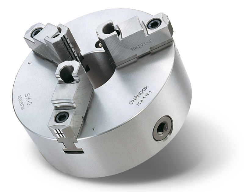 Chandox 3-Backen-Drehfutter SK-09 für Homge Rundtische Ø 233 mm SK-09F