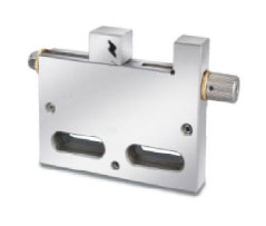 Erodierschraubstock flach, rostfrei BB = 21 mm WAV75