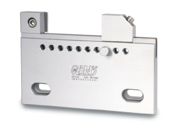 Erodierschraubstock flach, rostfrei BB = 18 mm WPV90