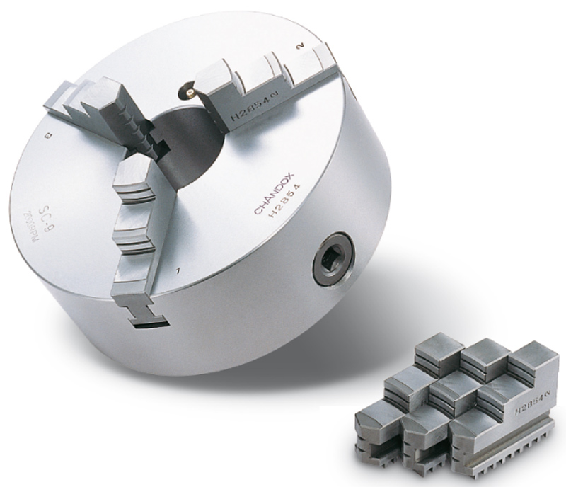 Chandox 3-Backen-Drehfutter SC-06 für Homge Rundtische Ø 152 mm SC-06F