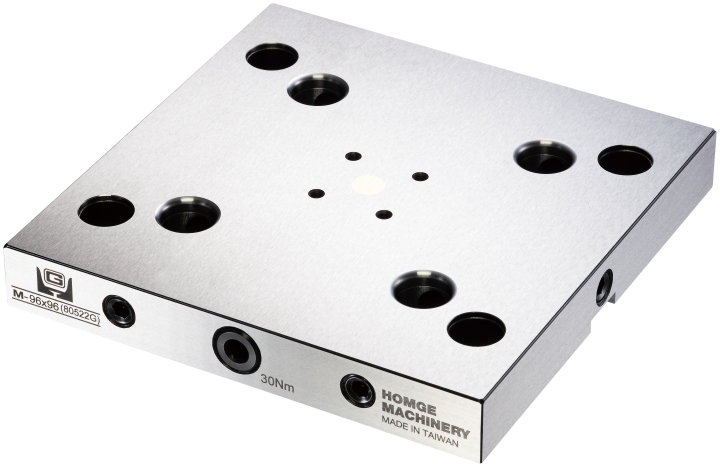 Homge Rasterplatte 96x96, mit Befestigungsbohrungen