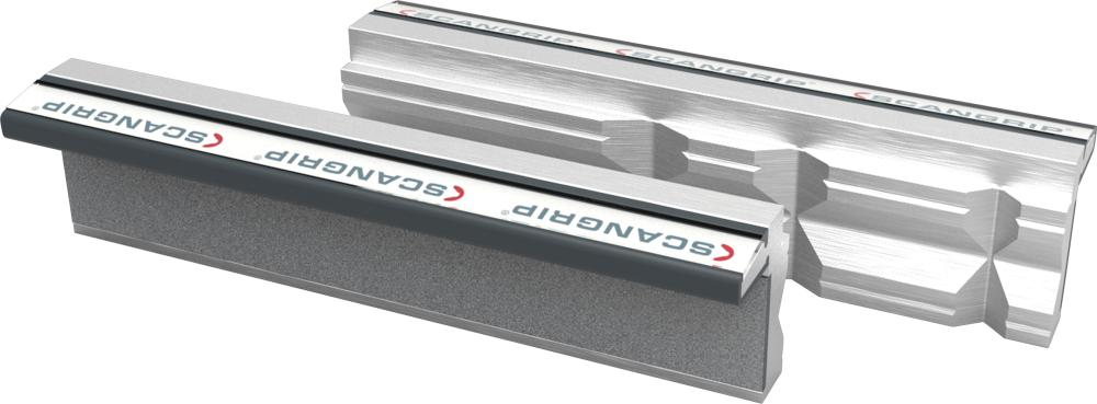 Magnet-Schonbacke, Alu, Doppel-Prisma für BB 140 mm P-140