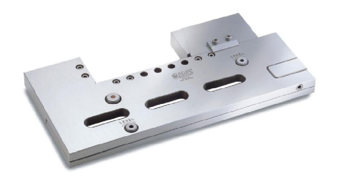 Erodierschraubstock flach, rostfrei BB = 24 mm WPV280