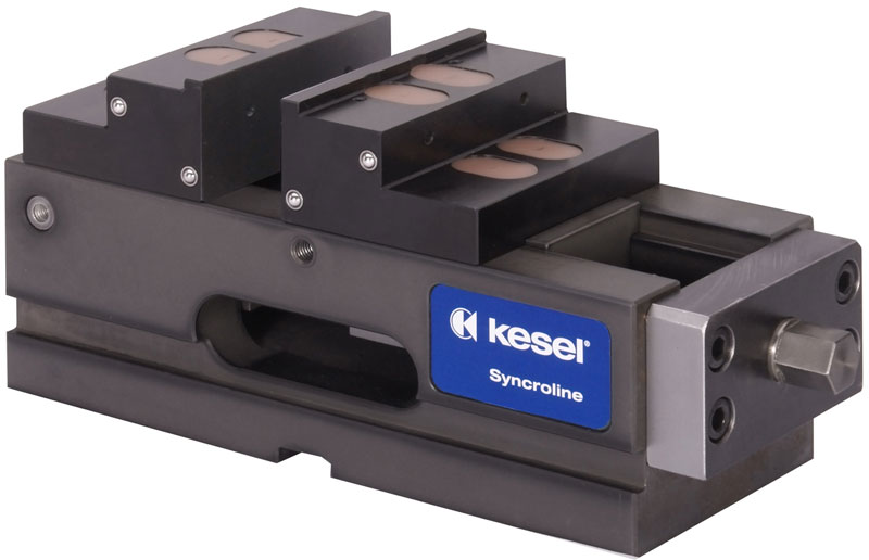 Kesel 5-Achs-Schraubstock BB = 100 mm syncroline-single
