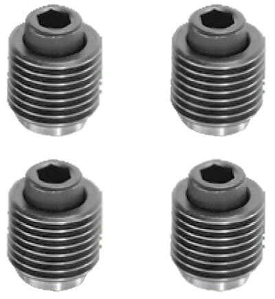 Kesel Gripper für 5-Achs Schraubstock, geriffelt, Drm. 29 x 24 mm  Nr. h24-geriffelt