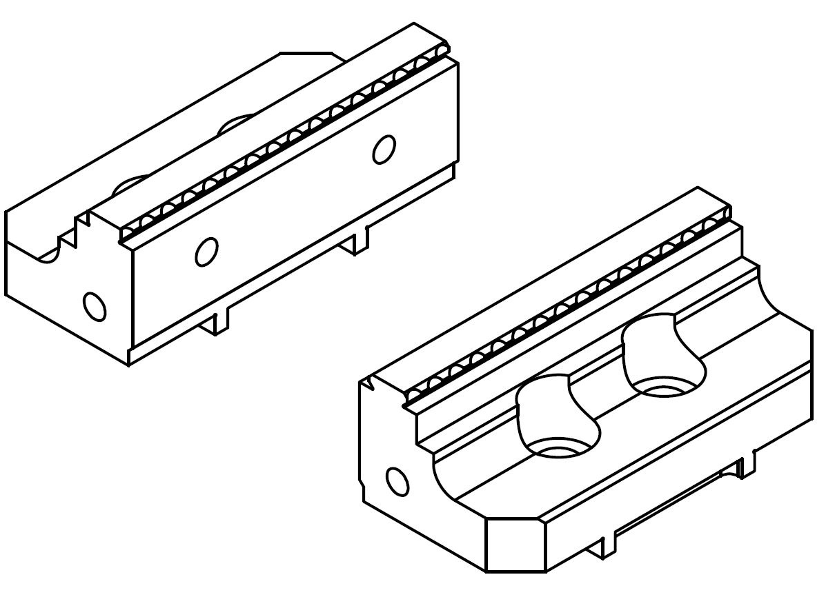 Homge Ersatzbacke für ASC-S BB: 127 mm