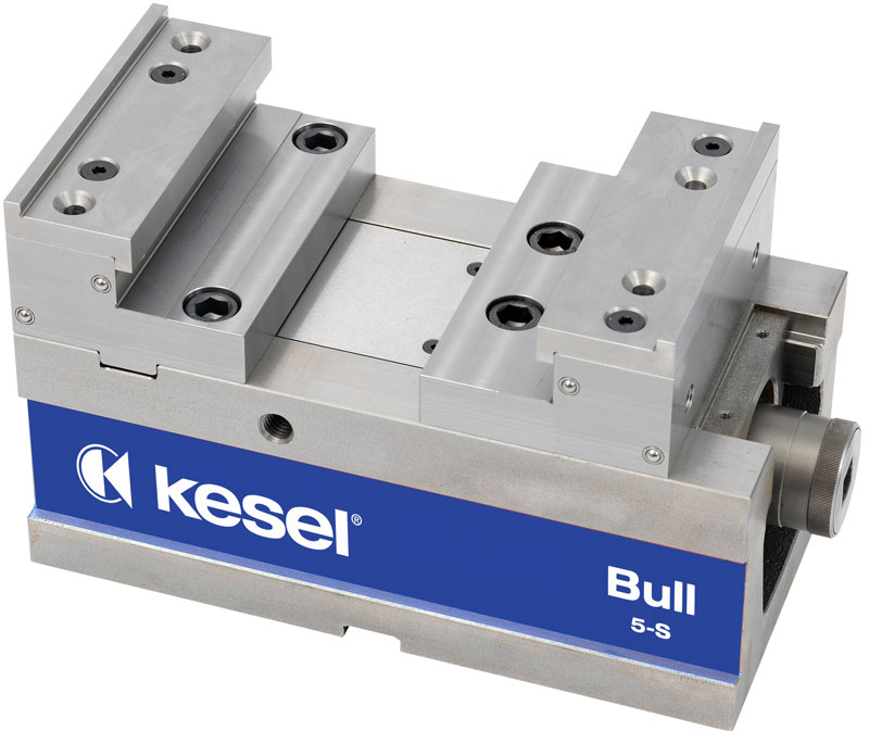 Kesel 5-Achs-Schraubstock BB = 125 mm Bull-5S