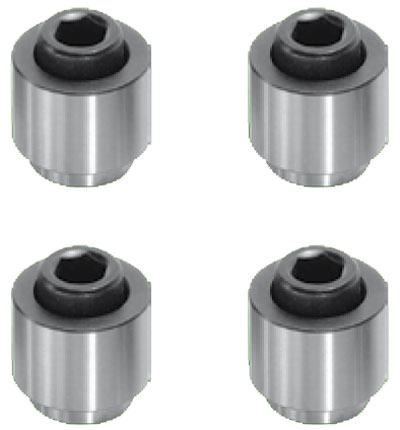 Kesel Gripper für 5-Achs Schraubstock, glatt, Drm. 29 x 24 mm  Nr. h24-glatt