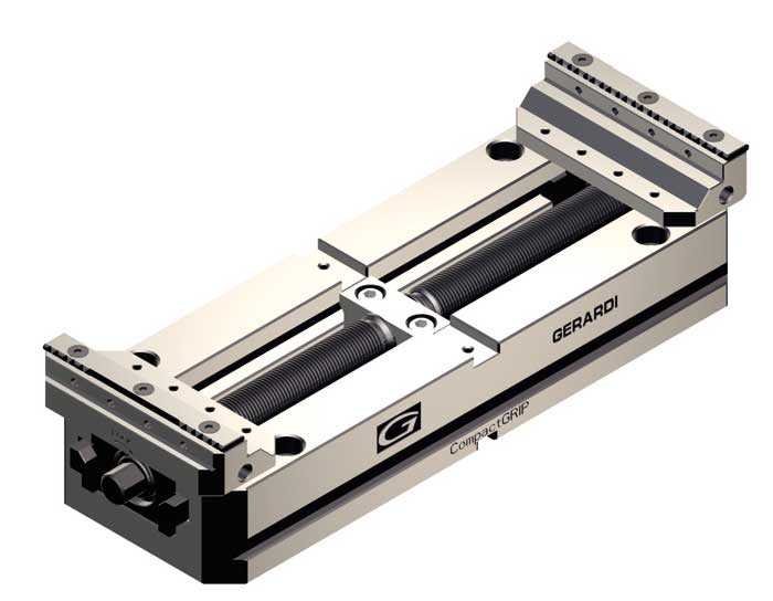 5-Achs-Schraubstock BB = 118 mm 650 Typ 3x260