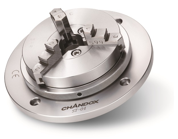 Chandox Stationäres Edelstahl Spannfutter Ø 63 mm ST-02