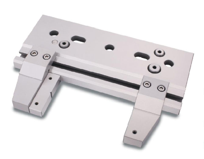 Erodierschraubstock flach, rostfrei BB = 36 mm WCV280